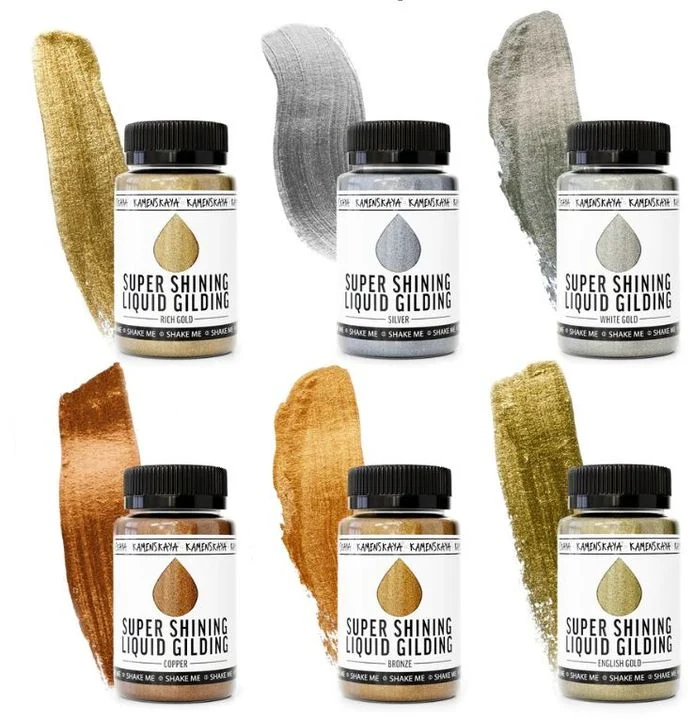 Kamenskaya Liquid Metals for Gilding, 100 ml