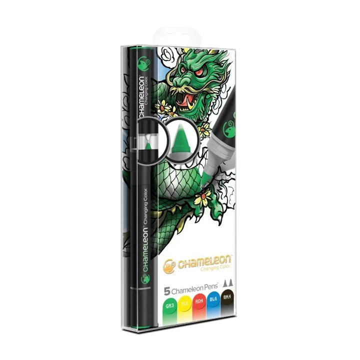 Chameleon Primary Tones Markers, Set of 5