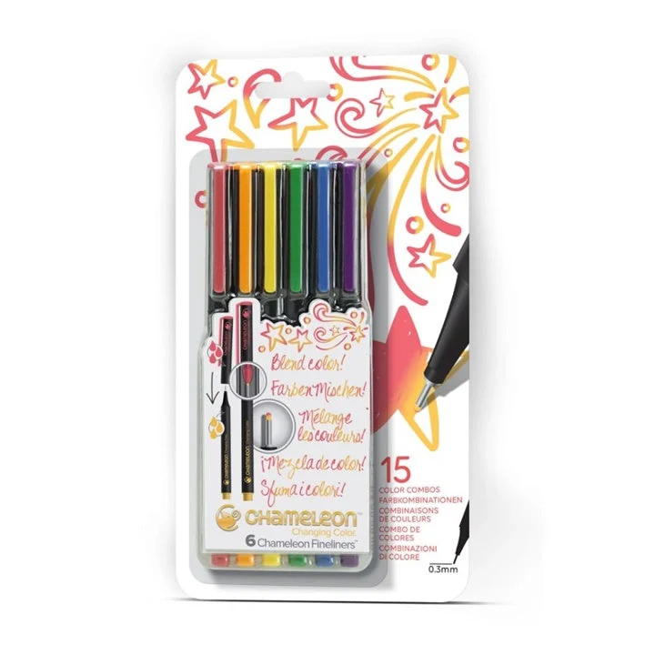 Chameleon Primary Colors Markers, Set of 6