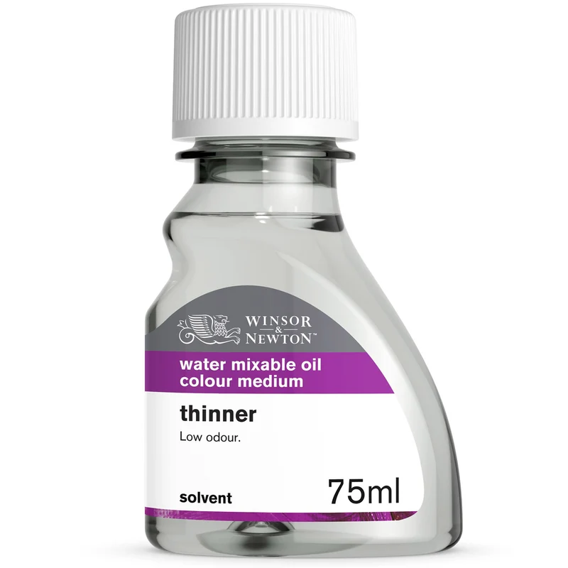 Winsor and Newton - Water Mixable Thinner - 75ml -