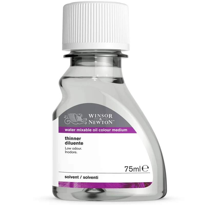 Winsor and Newton - Water Mixable Thinner - 75ml -