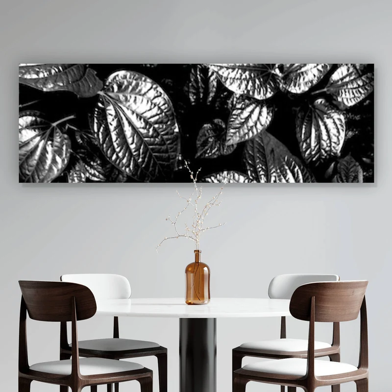 Poster Blätterwald Panorama