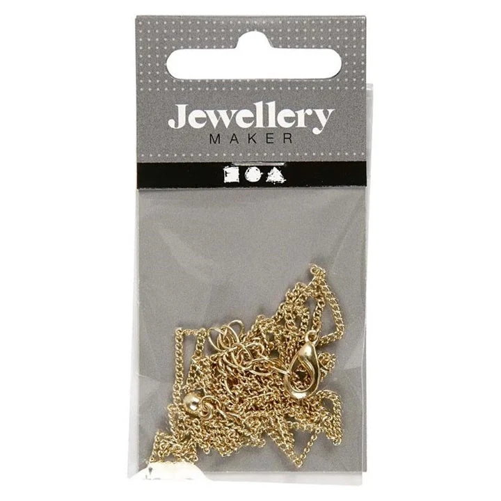 Gold-Plated Chain 1 mm x 80 cm