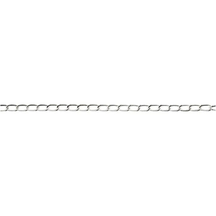 Silver-Plated Chain 6 mm x 5 m