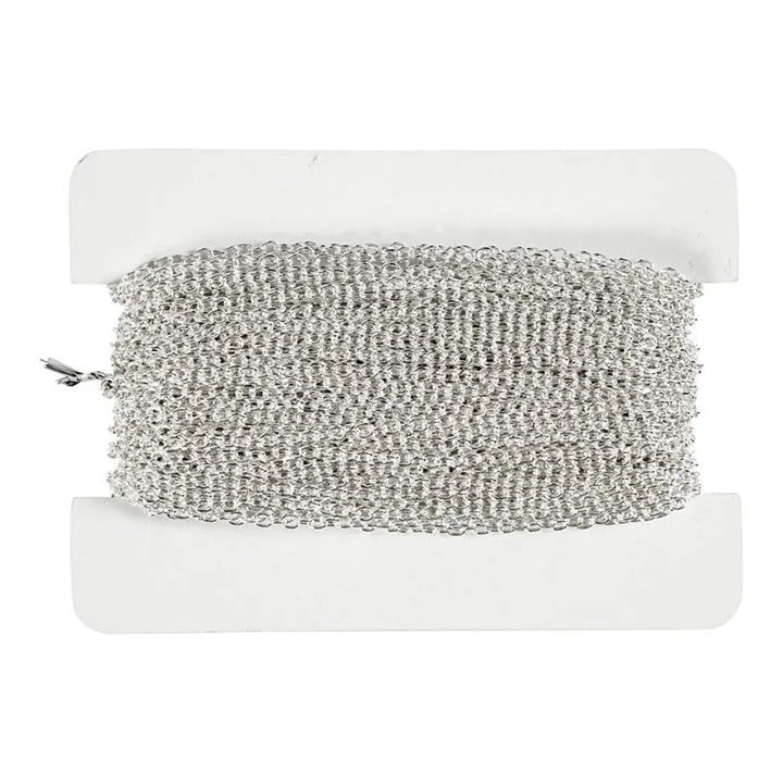 Silver-Plated Chain 2 mm x 20 m