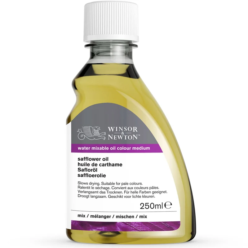 Winsor and Newton - Water Mixable Safflower Oil - 250ml