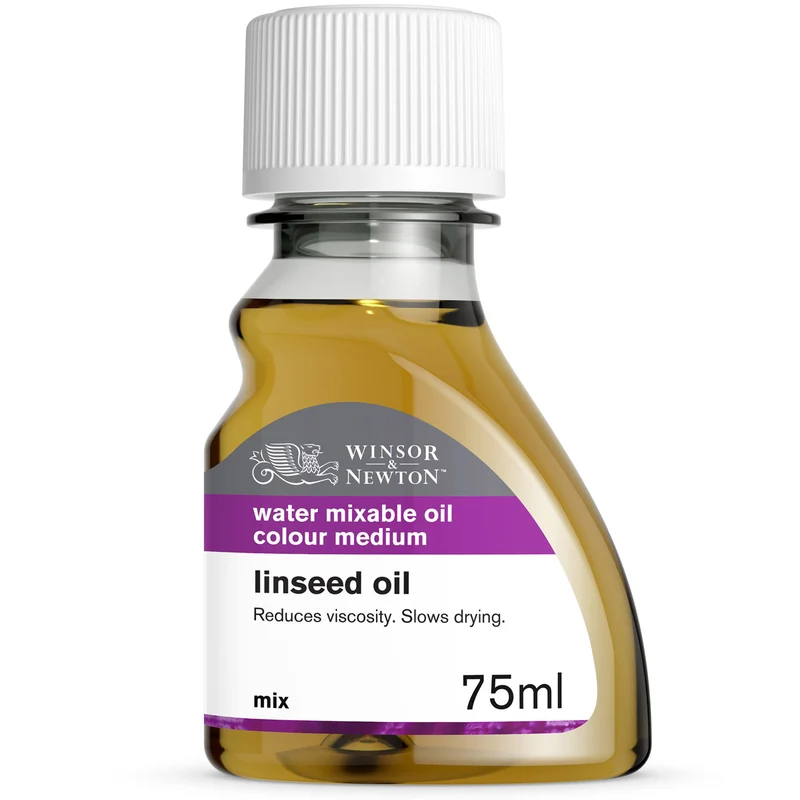 Winsor and Newton - Water Mixable Linseed Oil - 75ml -
