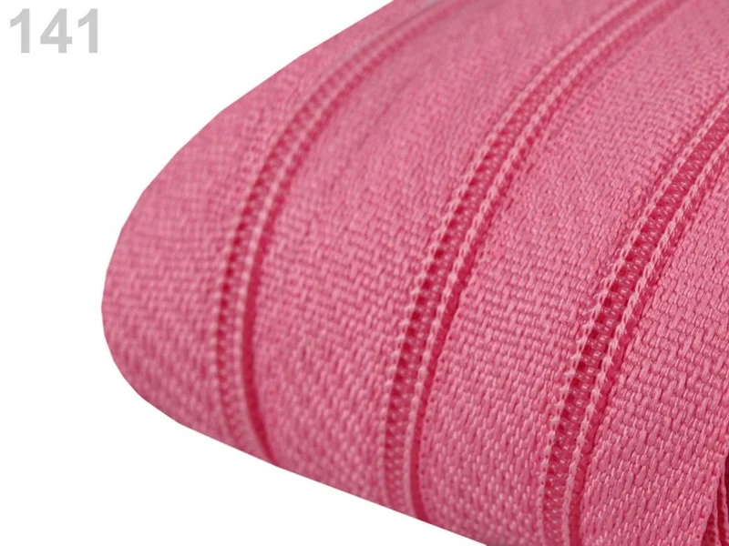 Endlos-Reißverschluss helles pink