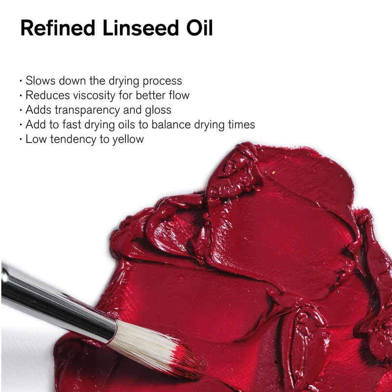 Winsor and Newton - Refined Linseed Oil - 500ml