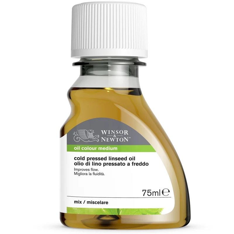 Winsor and Newton - Cold Pressed Linseed Oil - 75ml -