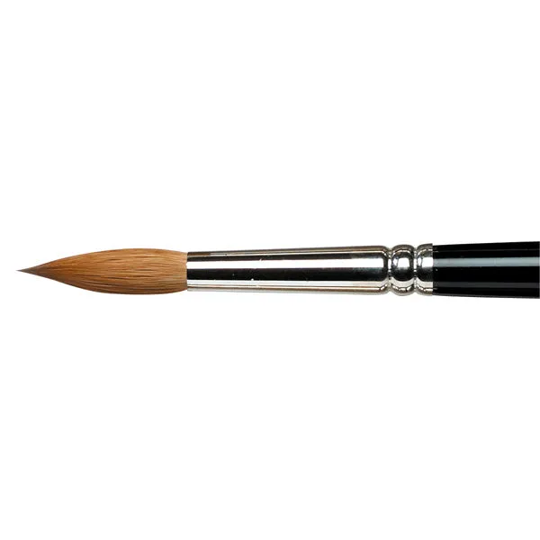 Winsor and Newton - Series 7 Kolinsky Sable - Round Short Handle Brush - No. 06