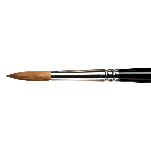 Winsor and Newton - Series 7 Kolinsky Sable - Round Short Handle Brush - No. 04
