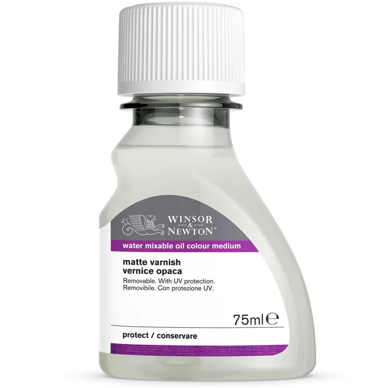 Winsor and Newton - Water Mixable Matt Varnish - 75ml -