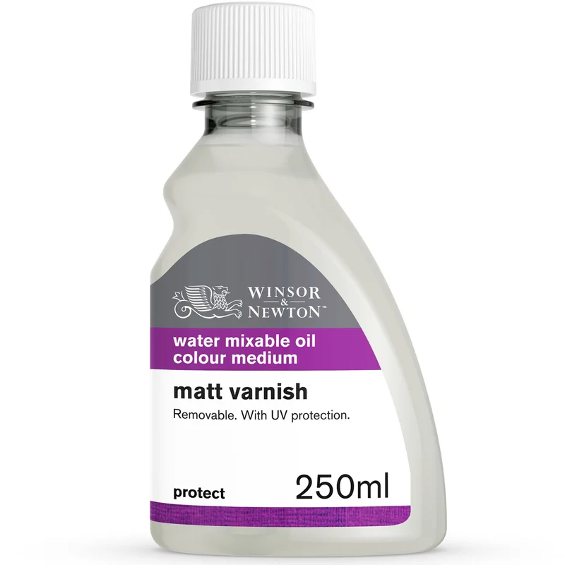 Winsor and Newton - Water Mixable Matt Varnish - 250ml