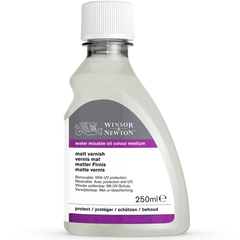 Winsor and Newton - Water Mixable Matt Varnish - 250ml