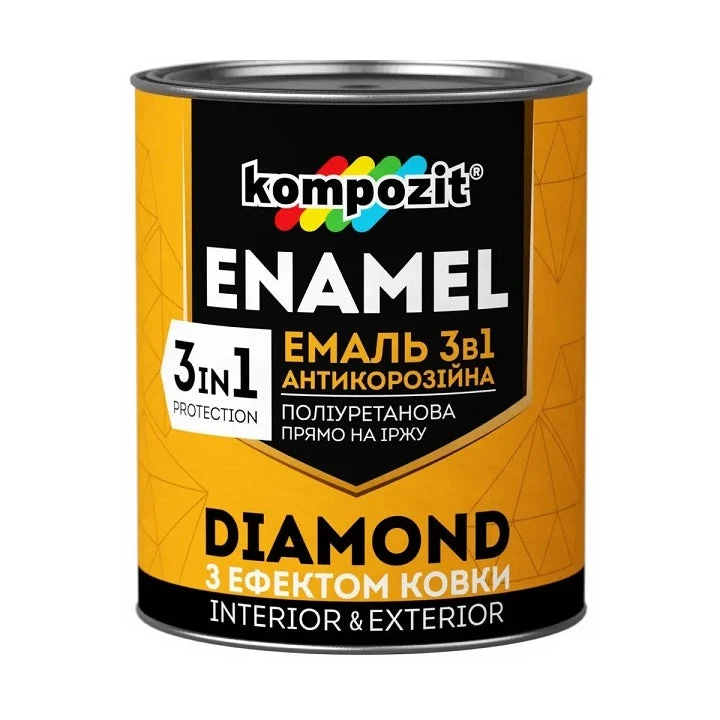 KOMPOZIT DIAMOND Anti-Corrosion Enamel 3-in-1, 2.5 l