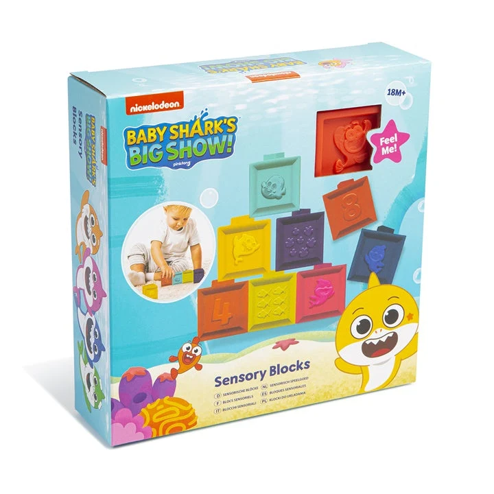 BABY SHARK Sensory Cube Set of 8
