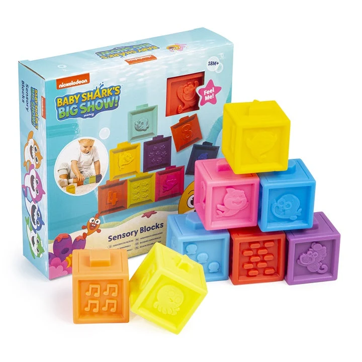 BABY SHARK Sensory Cube Set of 8