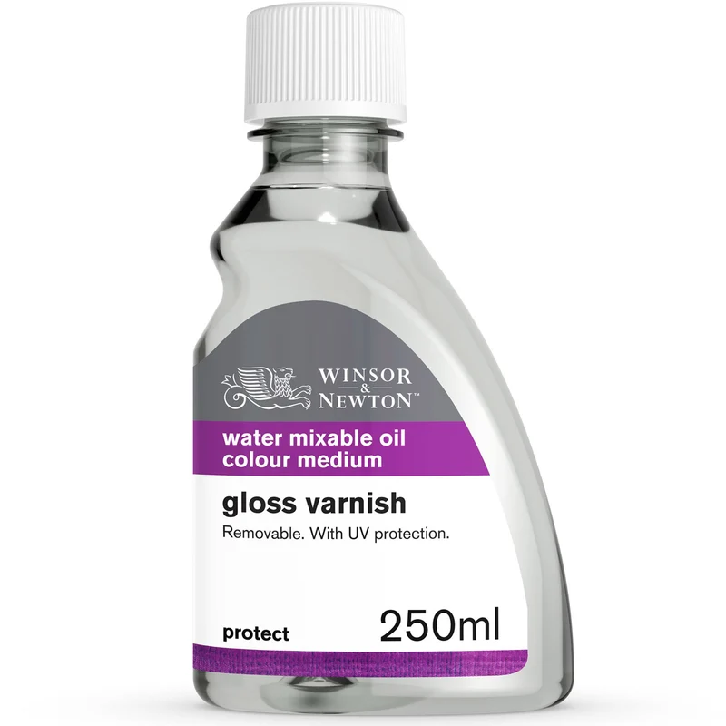 Winsor and Newton - Water Mixable Gloss Varnish - 250ml