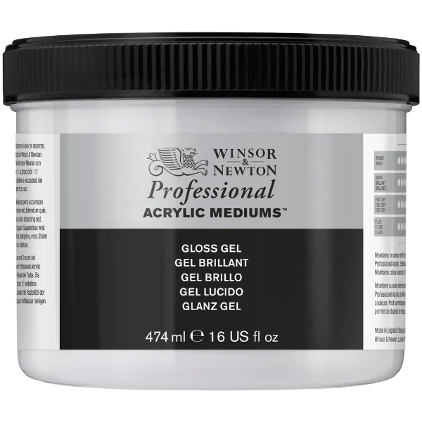 Winsor and Newton - Artists' Acrylic Gloss Gel - 474ml