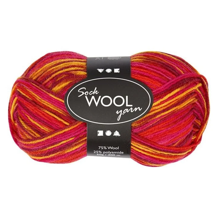 Thin Sock Yarn, 200 m