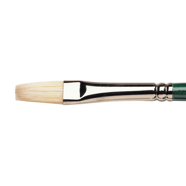 Winsor and Newton - Winton Long Flat Long Handle Brush - No. 6