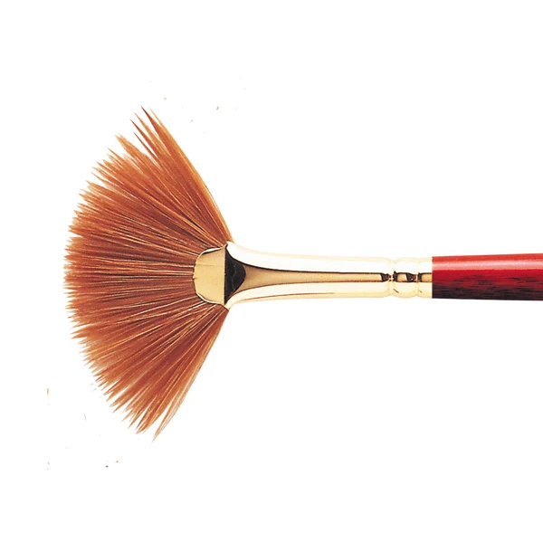 Winsor and Newton - Sceptre Series 808 Fan Long Handle Brush - No. 4