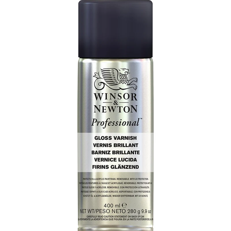 Winsor and Newton - Aerosol Gloss Varnish - 400ml