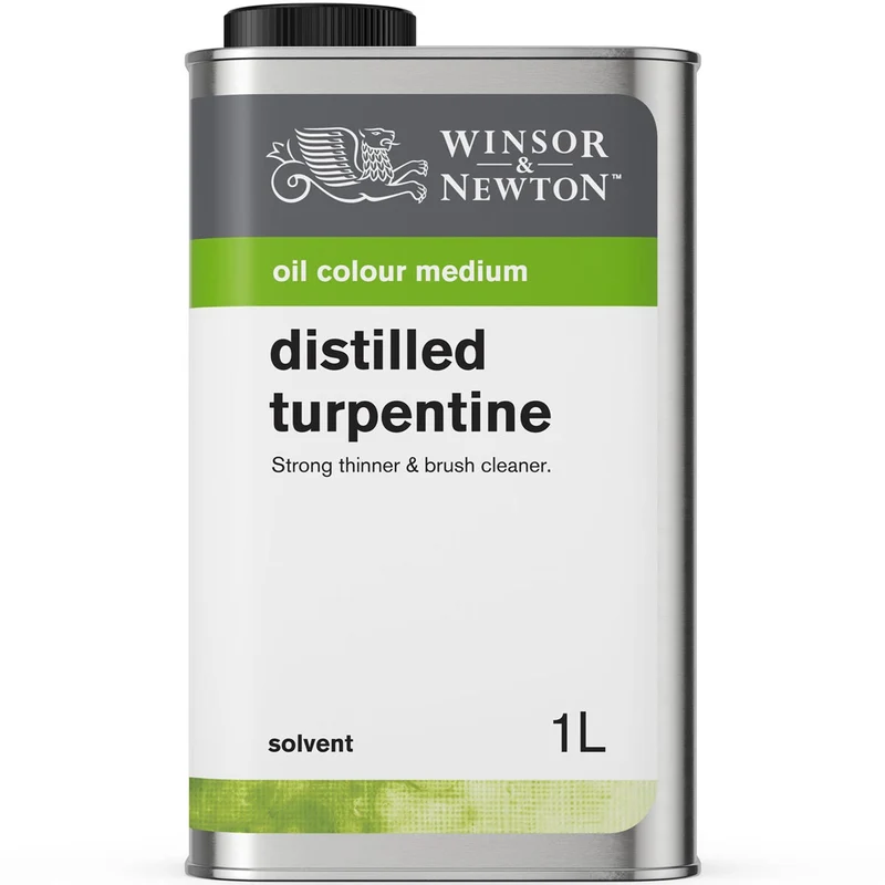 Winsor and Newton - English Distilled Turpentine - 1 Litre