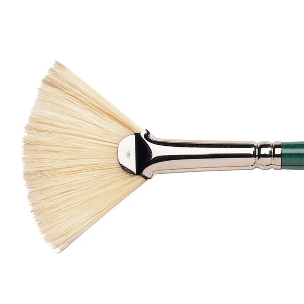 Winsor and Newton - Winton Fan Long Handle Brush - No. 8
