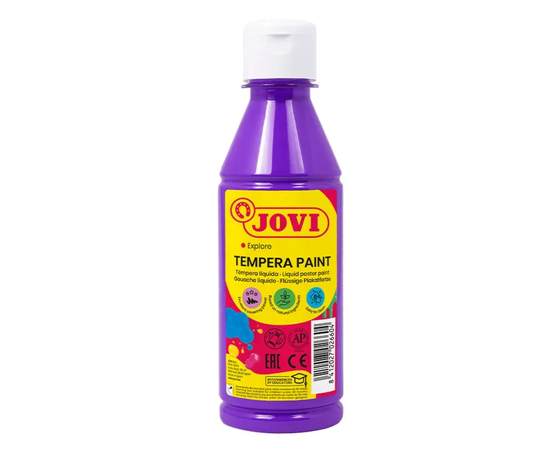 JOVI Liquid Tempera Paint 250 ml - Choose