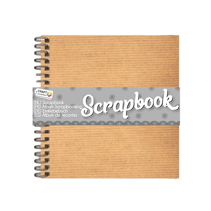 Craft Sensations Scrapbooking Album, 15x15 cm, 40 Sheets