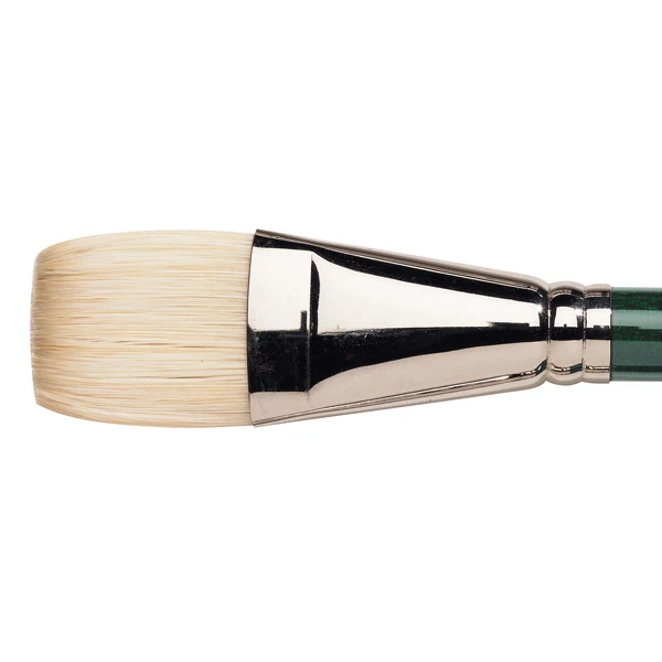 Winsor and Newton - Winton Short Flat-Bright Long Handle Brush - No. 20