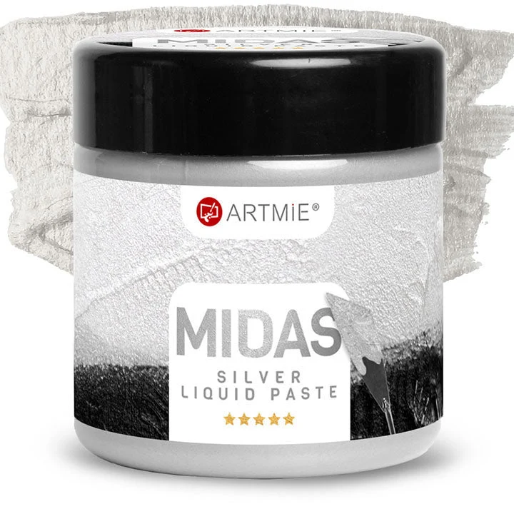 ARTMiE MIDAS Silver Metallic Liquid Paste