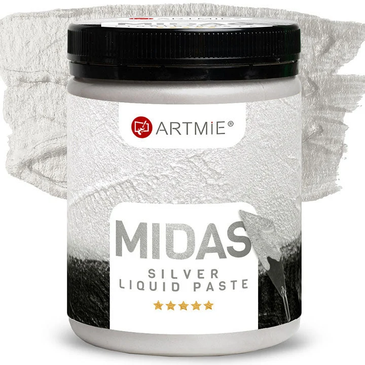ARTMiE MIDAS Silver Metallic Liquid Paste