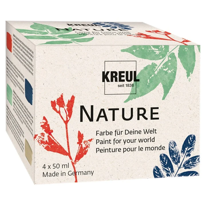 KREUL Set of Natural Eco-Friendly Paints NATURE / Set of 4