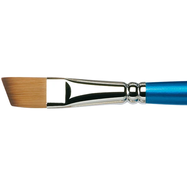 Winsor and Newton - Cotman Series 667 Angled Short Handle Brush - 13mm (1-2")