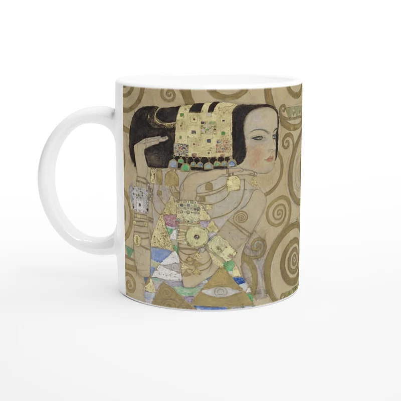 Keramiktasse Erwartung