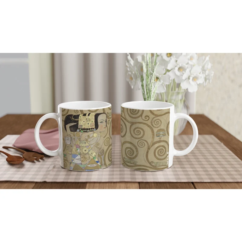 Keramiktasse Erwartung