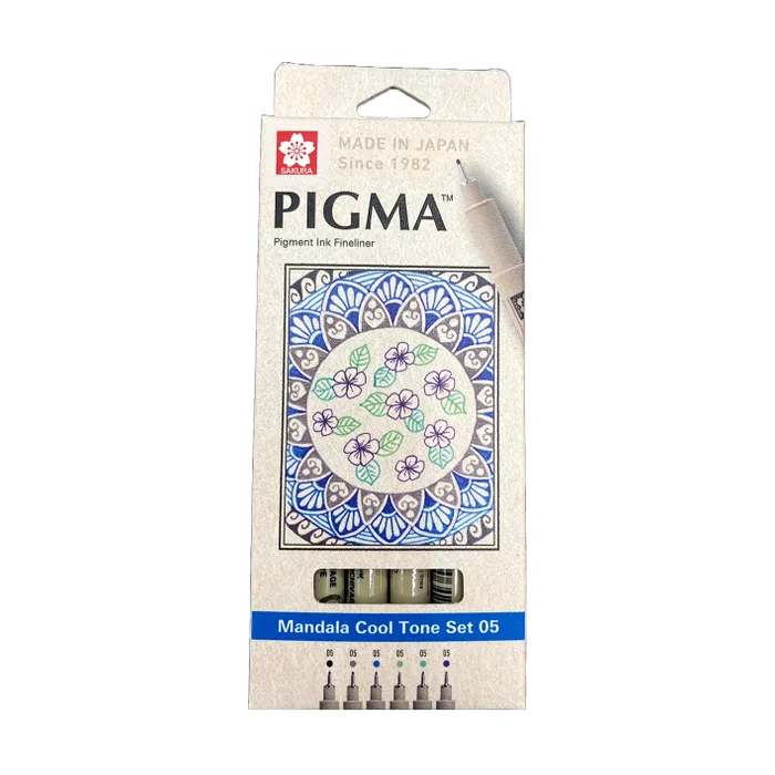 Pigma Micron Fineliner Mandala Sets