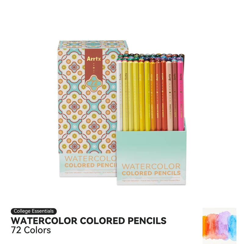Arrtx Watercolor Pencils Set Premium Art Supplies Colored Pencils