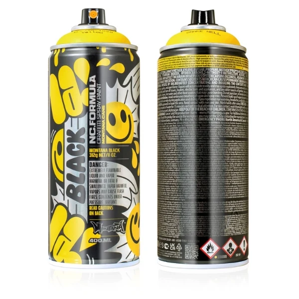 Montana - BLACK - Artist Edition - LAIA - No 23 Yellow