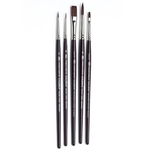 Winsor and Newton - Galeria S-H Acrylic Brush Set - 5 Pack