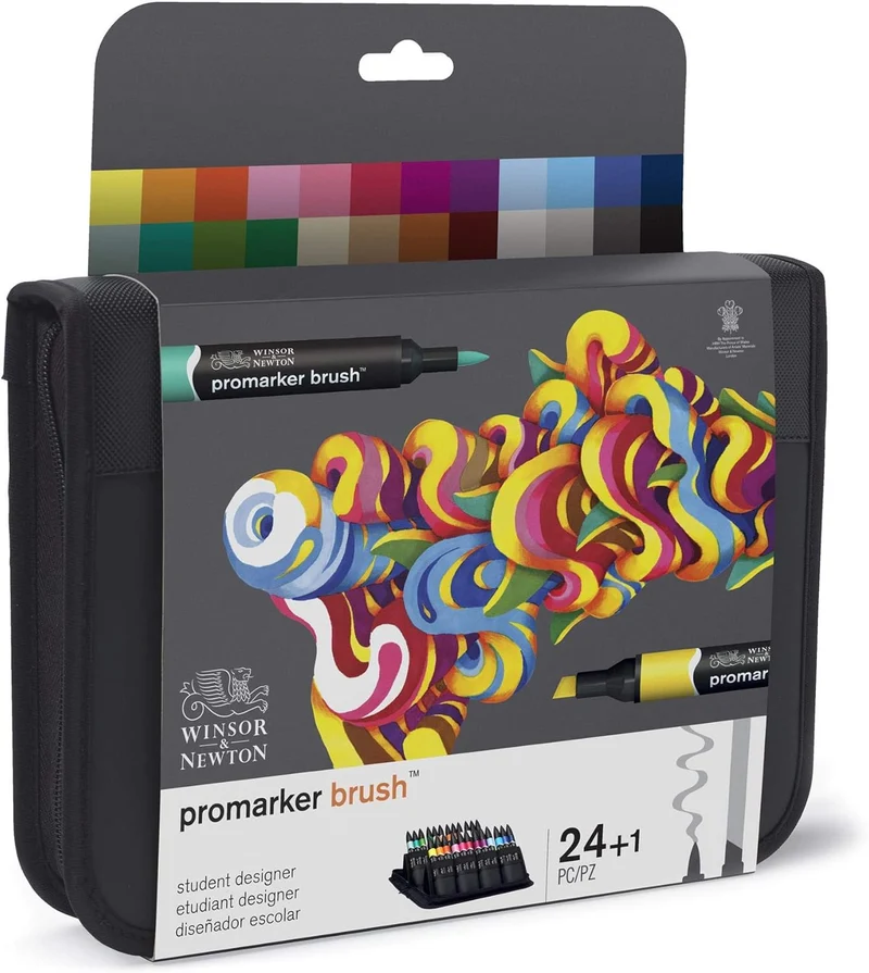 Winsor and Newton - Promarker Brush - Student Designer Set 24+1