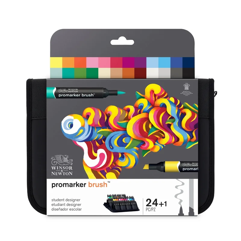 Winsor and Newton - Promarker Brush - Student Designer Set 24+1