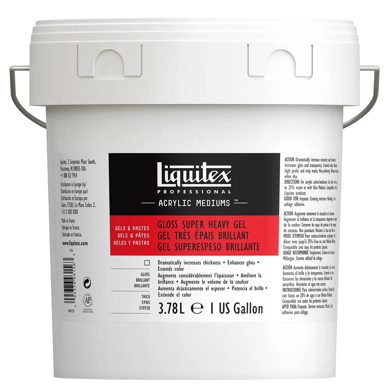 Liquitex - Gloss Super Heavy Gel Medium 3.78 L