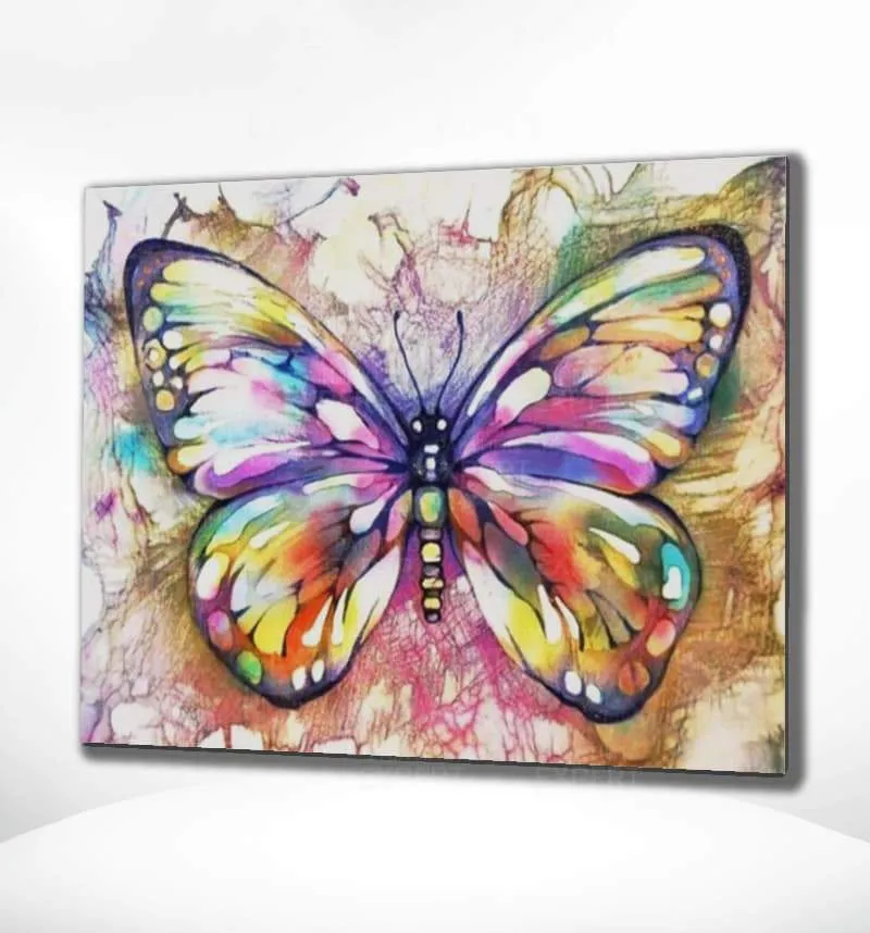 Malen nach Zahlen Schmetterling
