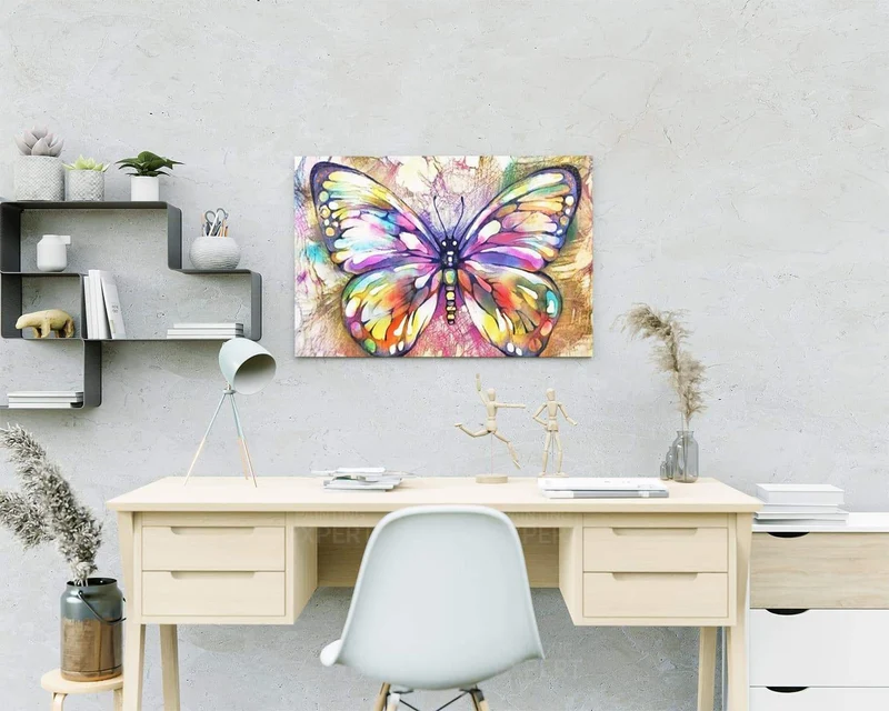 Malen nach Zahlen Schmetterling
