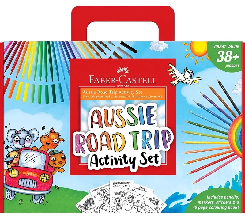 Faber Aussie Road Trip Activity Set