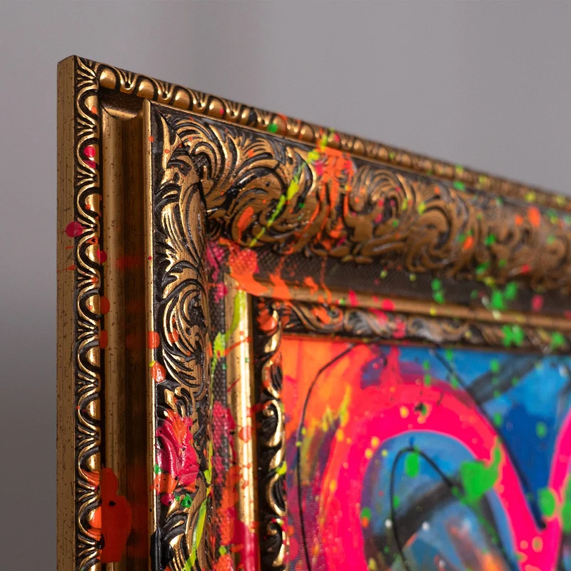 Handgemaltes Acrylbild "Spaß" – Exklusive Pop-Art Kunst